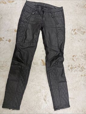 LARA WOMAN Premium Denimwear COllection Moto Slim Fit Jeans - Black